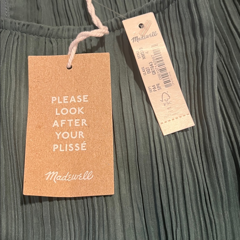 MADEWELL Plissé Mini Tee Dress - Picture 11 of 11